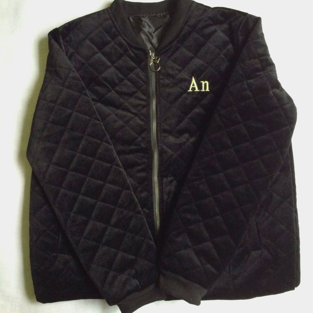 Brand new black suede jacket